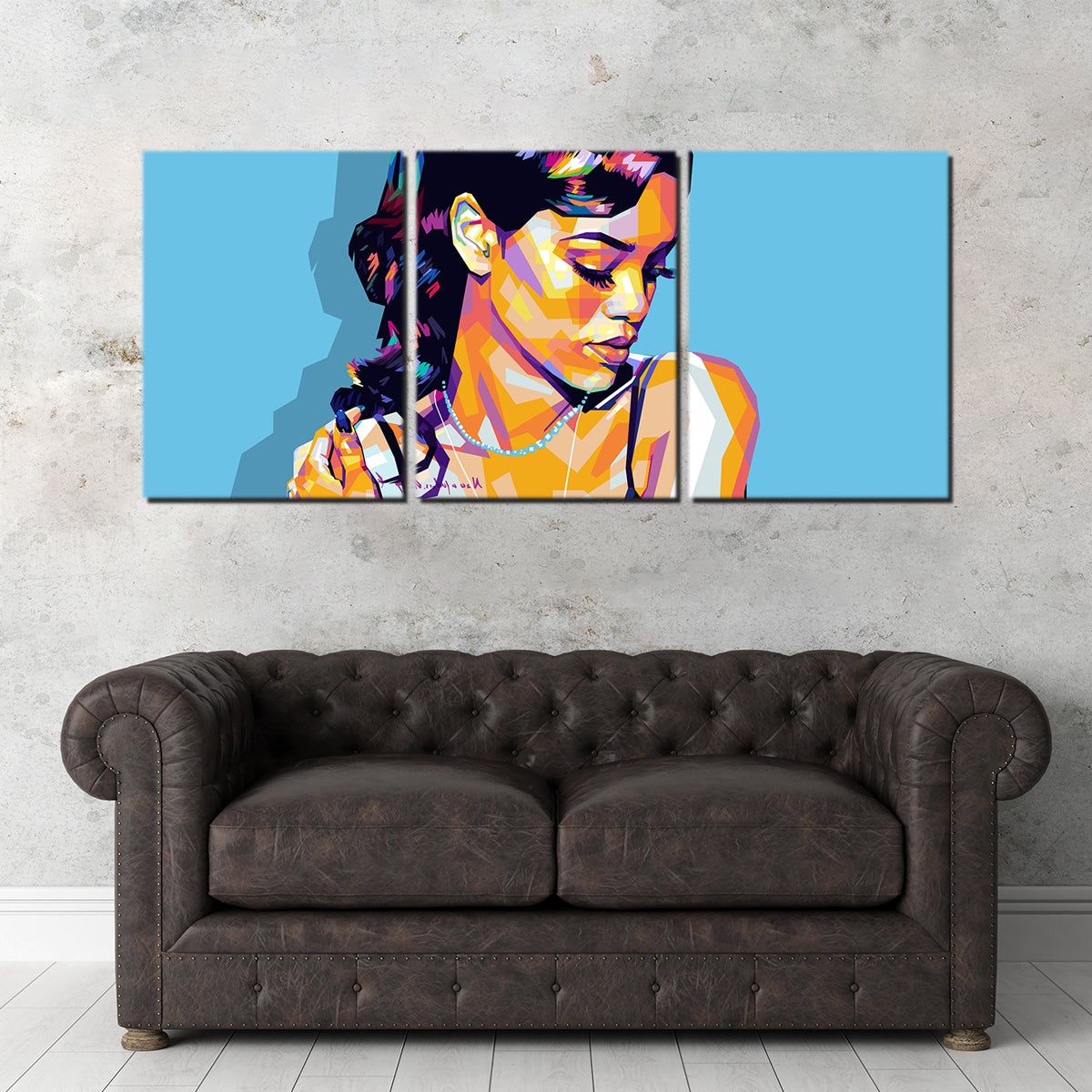 Stunning Rihanna Wall Art by Ralph & Laura Design