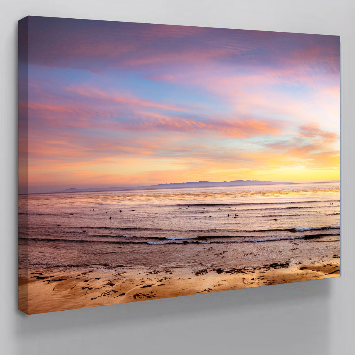 Stunning Devereux Sunset Wall Art by Kyle Sherry