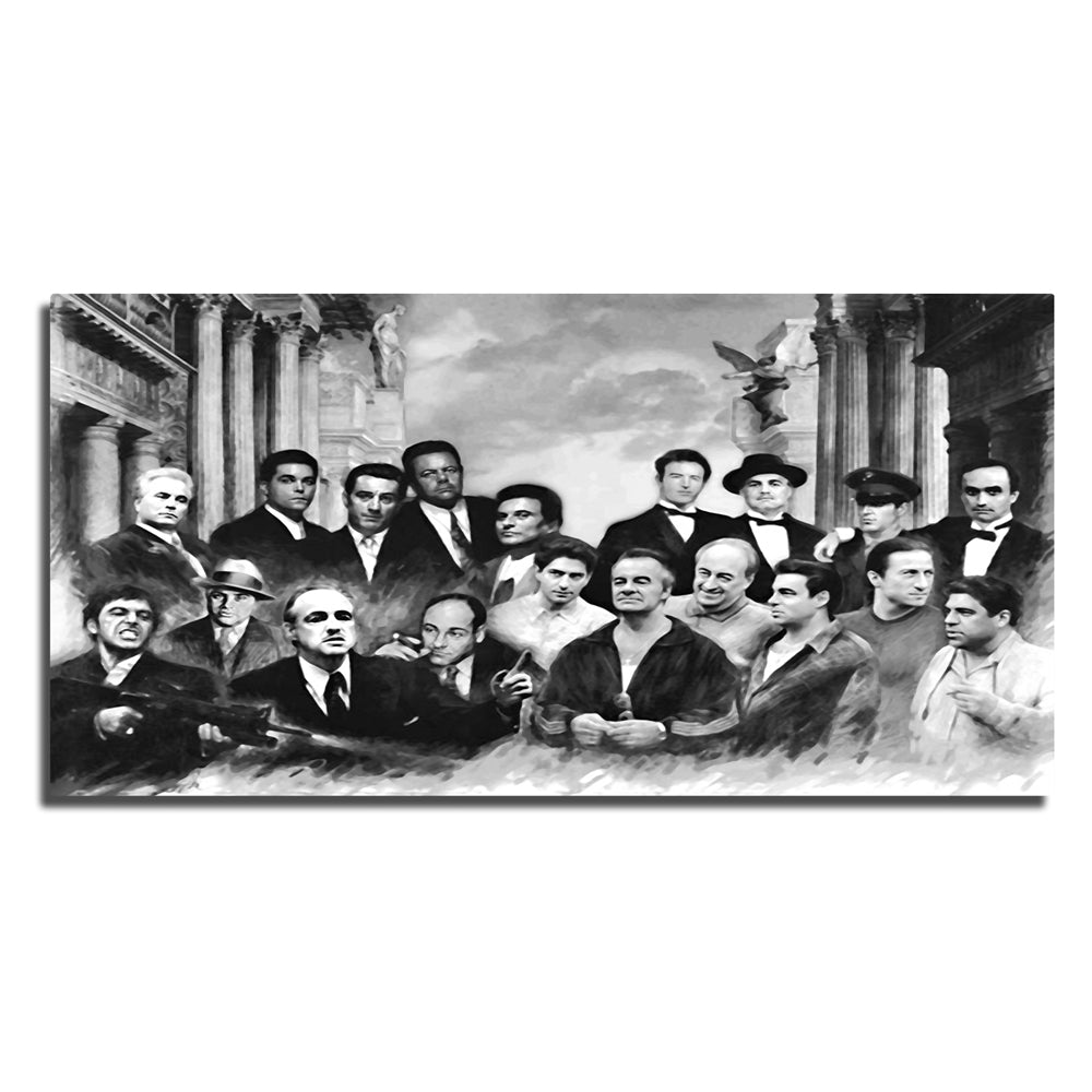 Stunning Gangsters Panoramic Wall Art for Your Decor