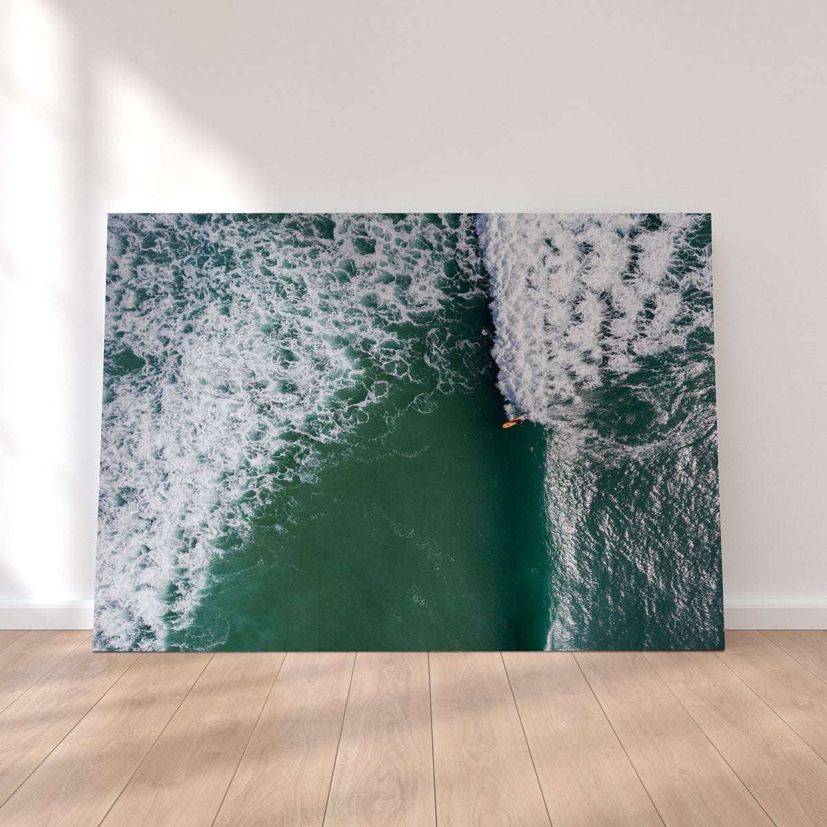 Ride The Wave Wall Art - Stunning Sustainable Canvas Print