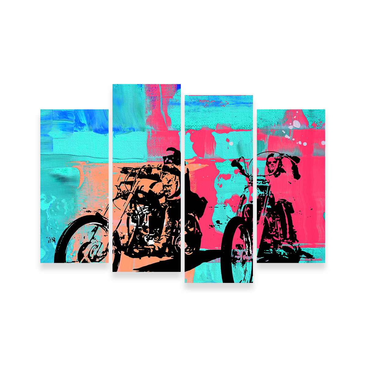 Stunning Easy Rider Wall Art by Stephen Chambers