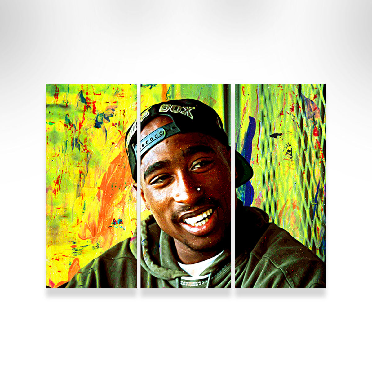Authentic 2Pac Wall Art - High - Quality Decor for Hip - Hop Fans