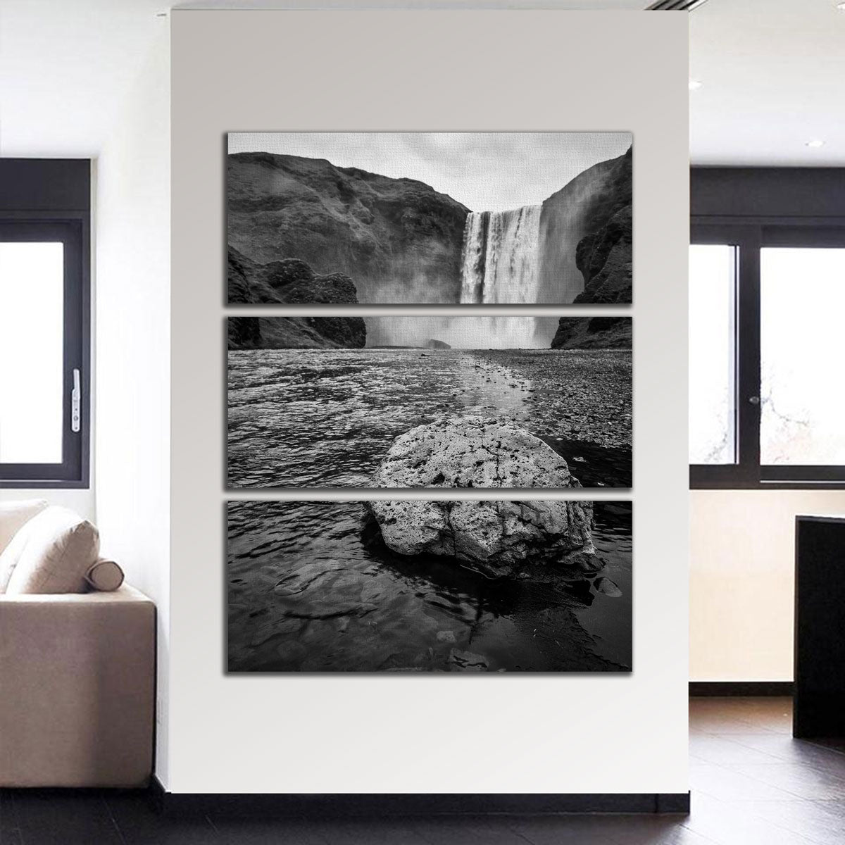 Stunning Rock Fall Wall Art by Dennis Maida