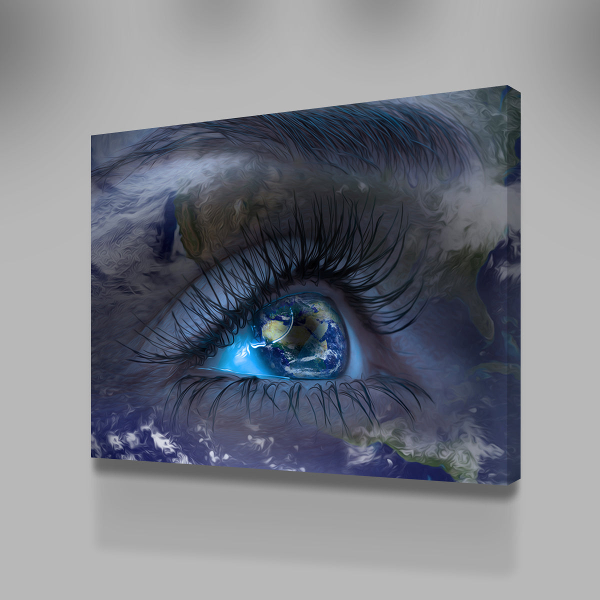 Exquisite Earths Eye Wall Art by George Sorin