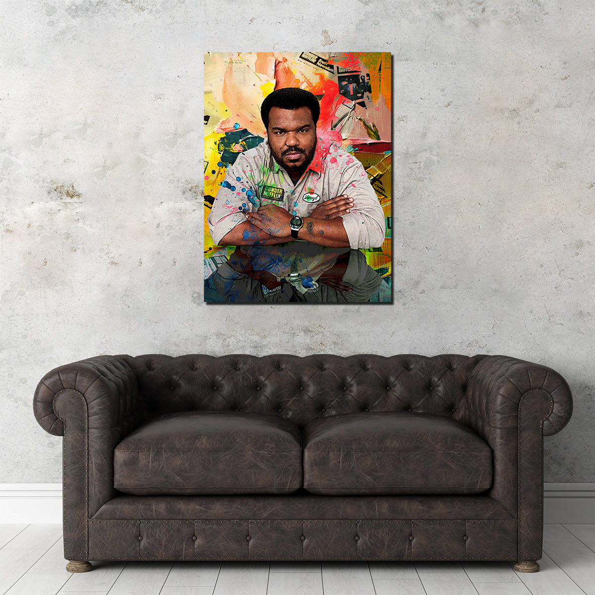 Darryl - The Office Wall Art: Sustainable Kiln - Dried Pine Frame Canvas Prints