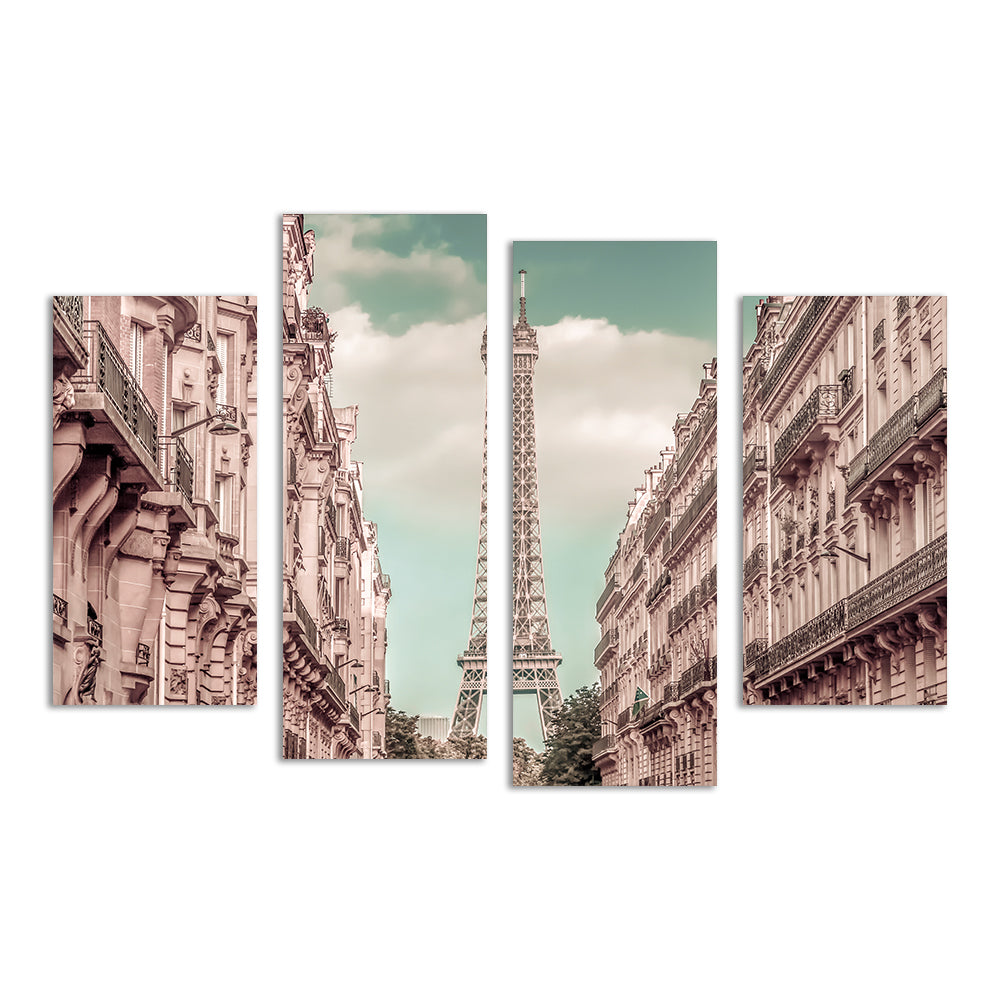 Exquisite Parisian Flair Wall Art by Melanie Viola