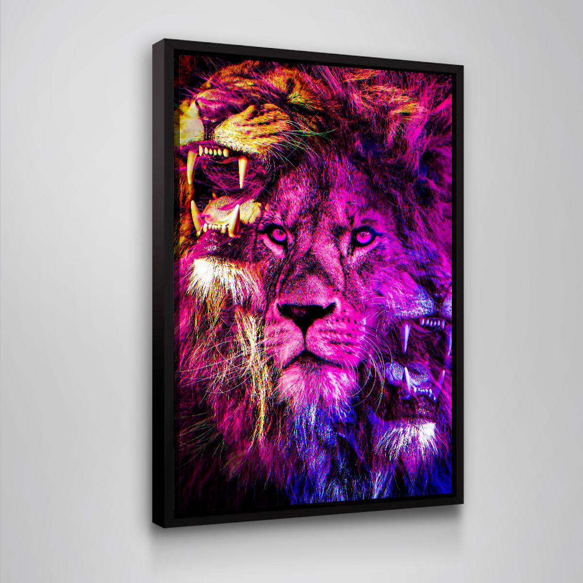 Stunning Lions Wall Art by Manuel Luces