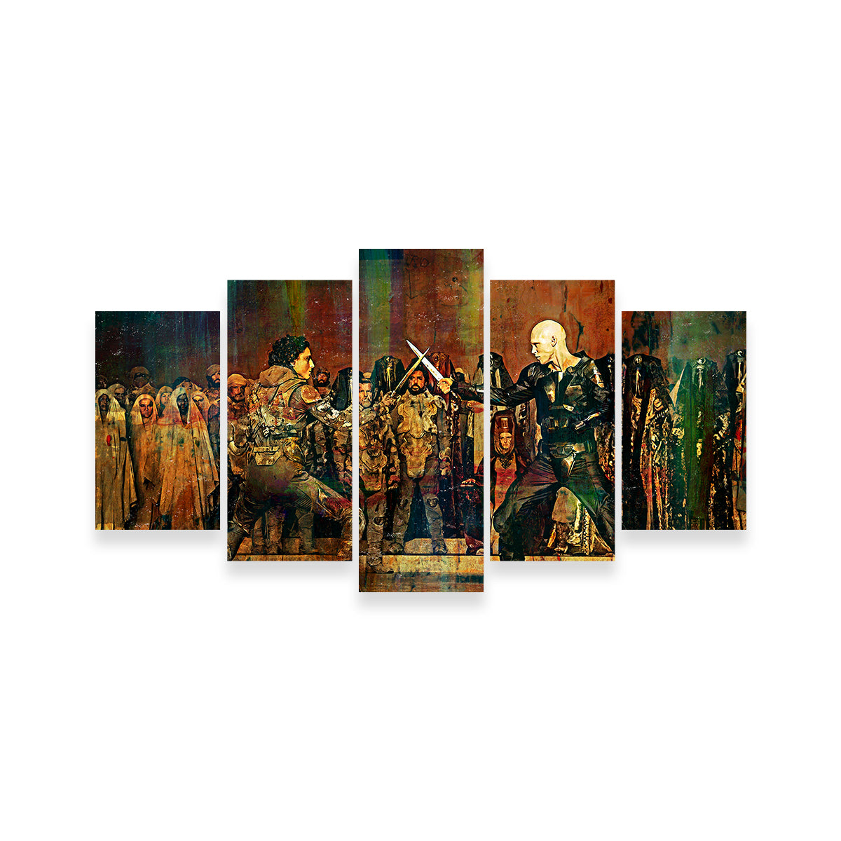 Exclusive Paul Vs. Feyd Rautha Wall Art - Premium Decor for Your Space