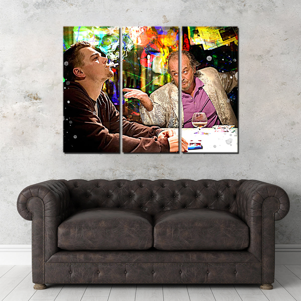 The Departed - Stunning Billy & Costello Wall Art for Your Home