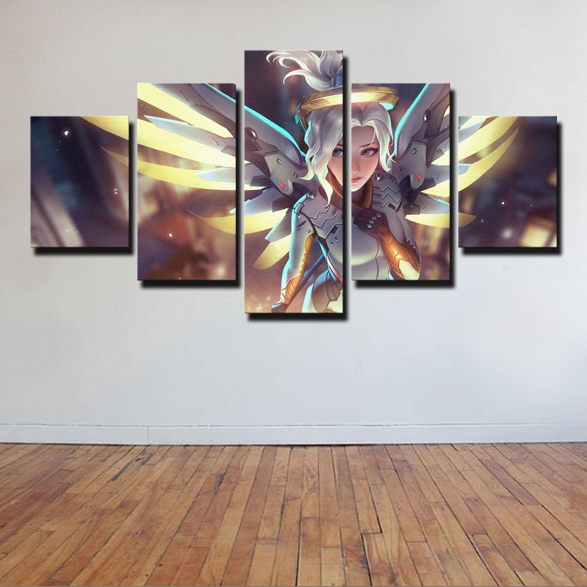 Stunning Overwatch Mercy Wall Art for Your Home Decor