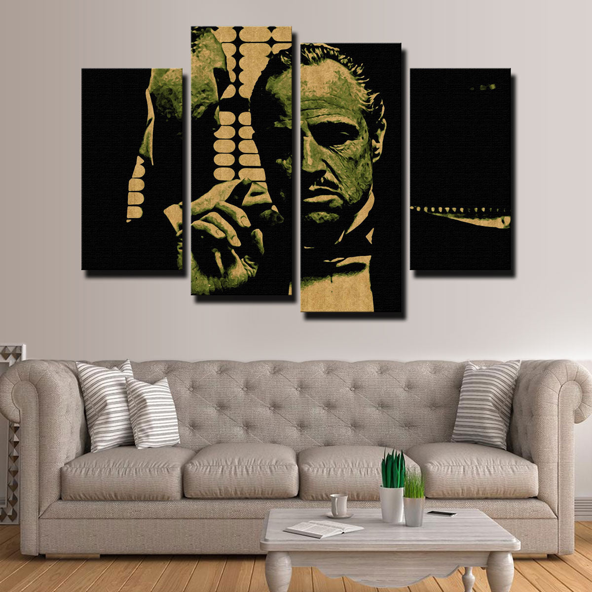 The Godfather Premium Wall Art - Museum Quality Canvas Print