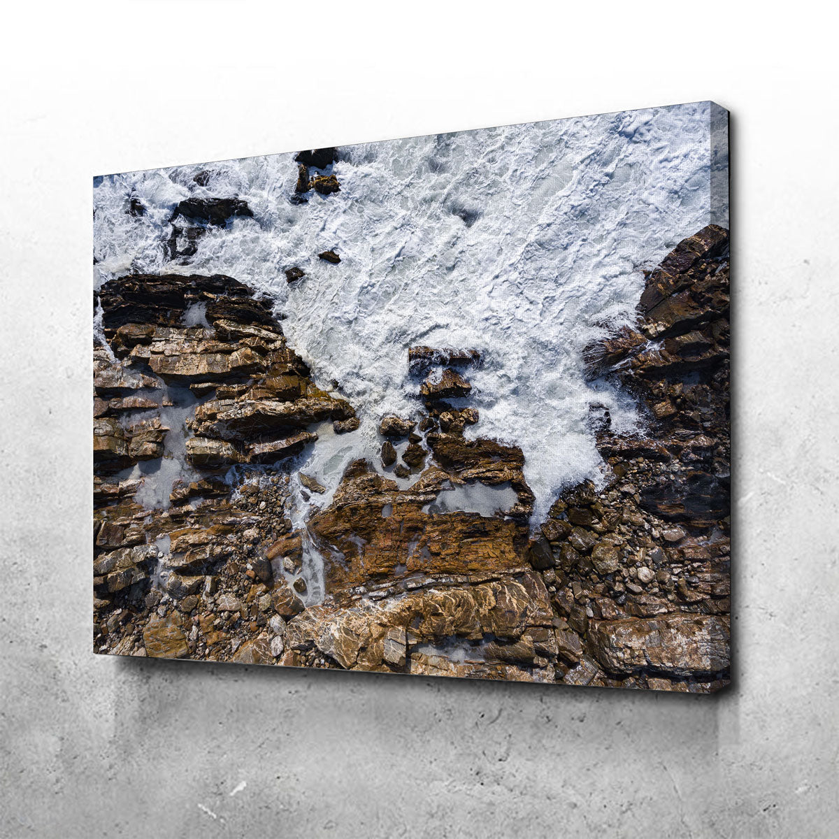 Exquisite Rock and Sea Wall Art by Karolis Janulis