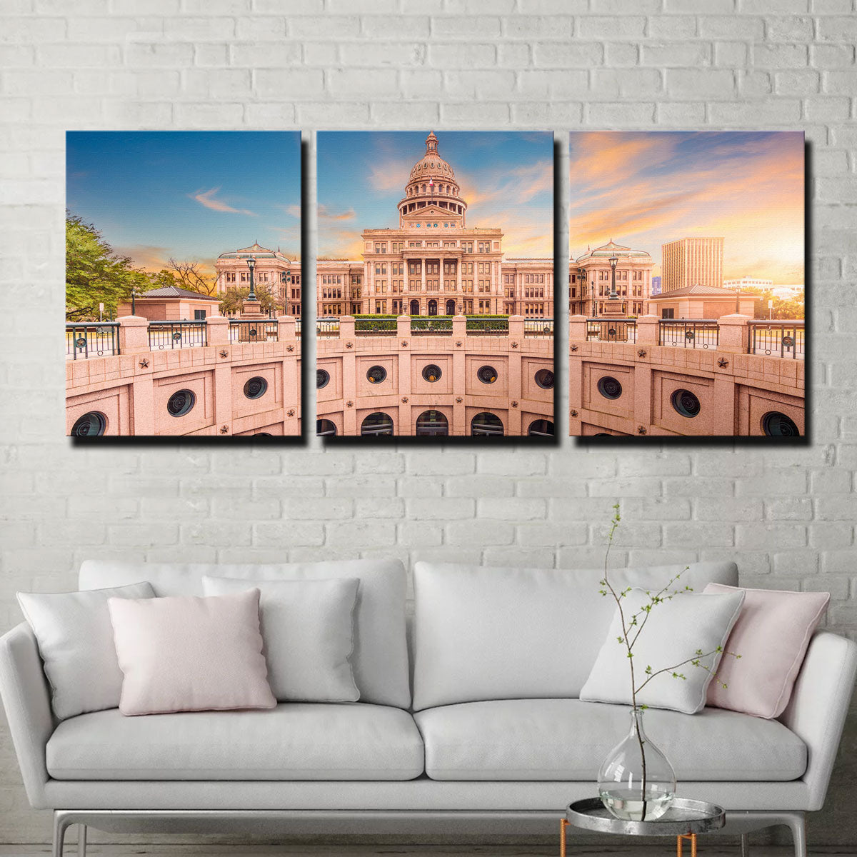 Stunning Texas State Capitol Building Wall Art - Museum-Quality Canvas Prints