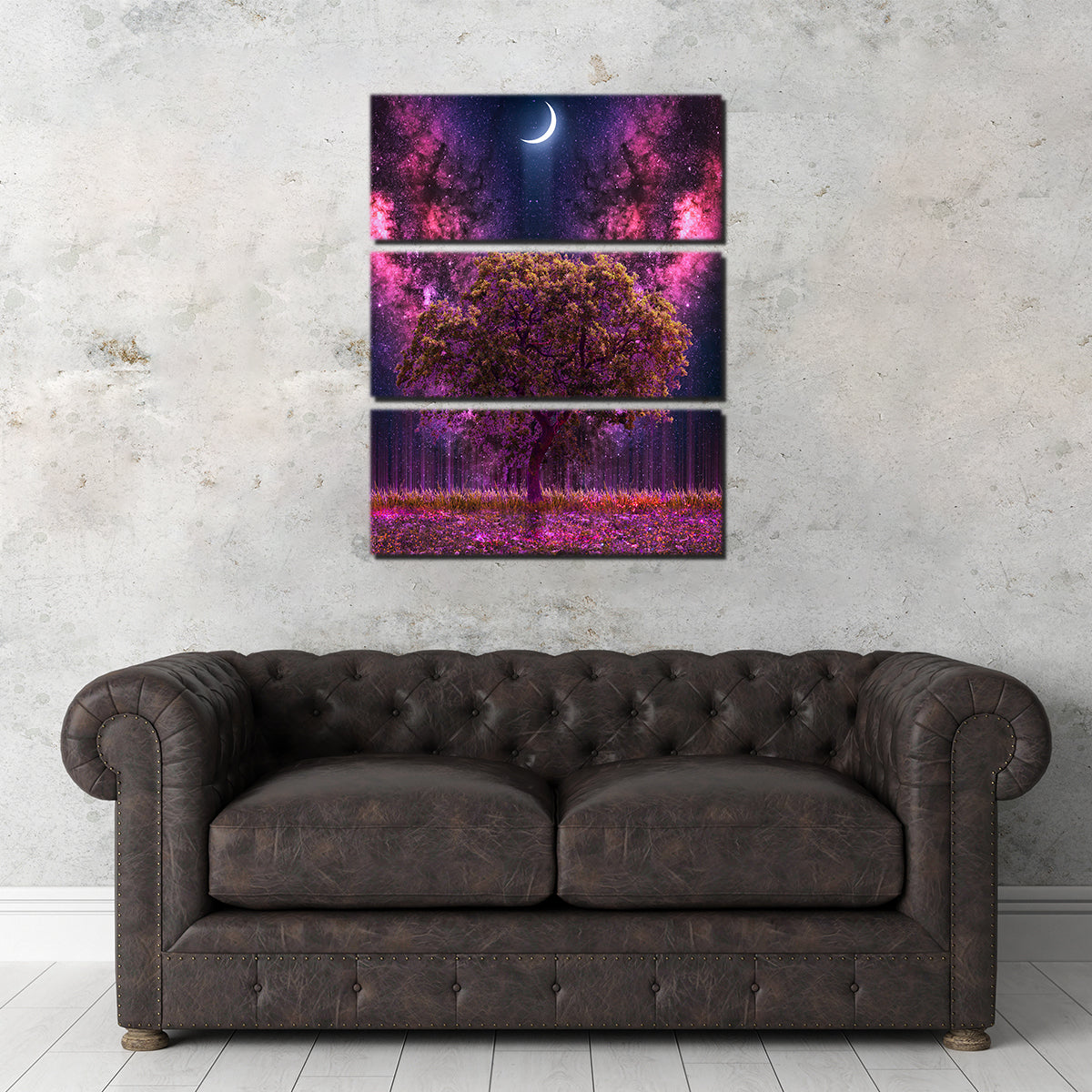 Stunning Space Ground Wall Art by INDOARC