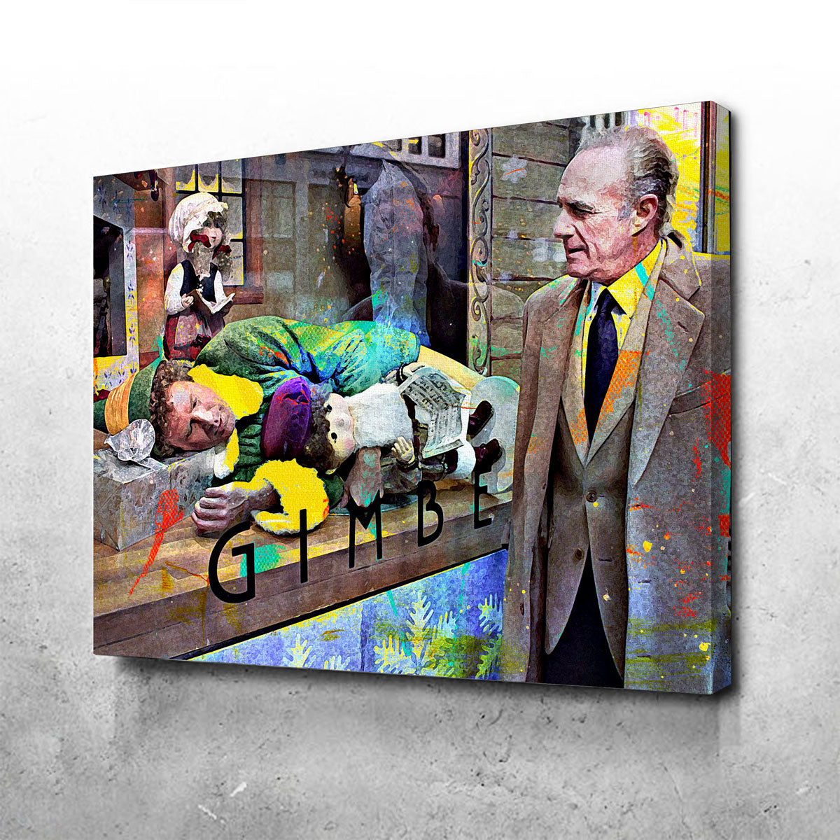 Gimbels Premium Sustainable Wall Art - Handmade Canvas Prints