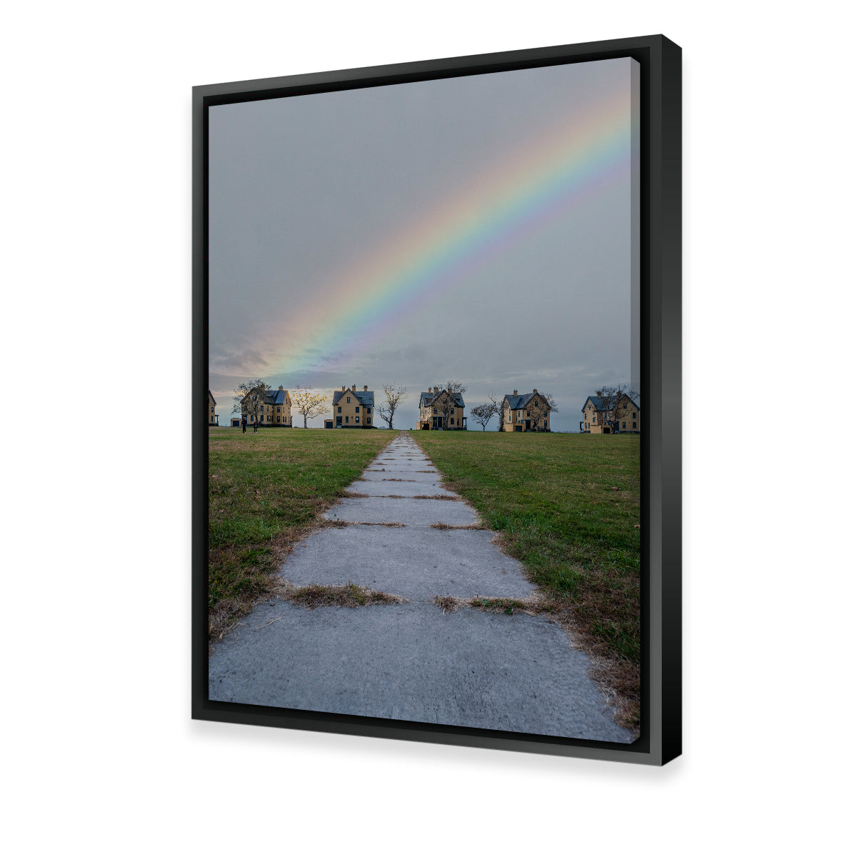 Fort Hancock Stunning Rainbow Composite Wall Art by Dennis Maida
