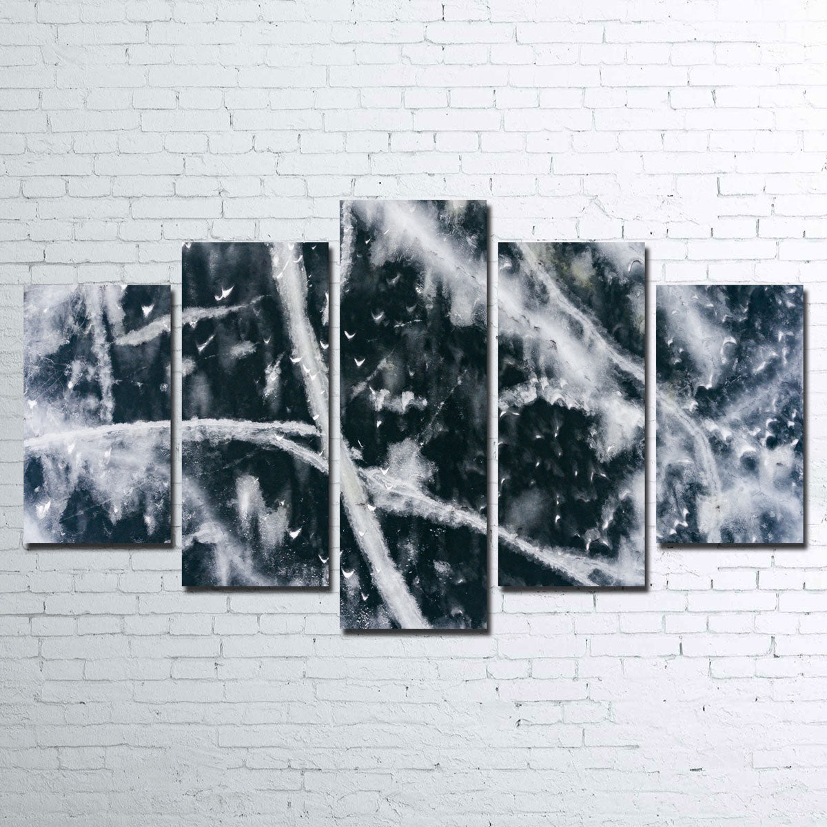 Exquisite Abstract Aerial Wall Art by Karolis Janulis