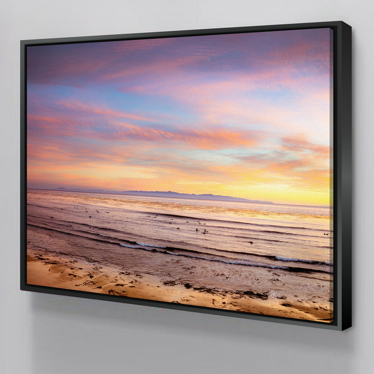 Stunning Devereux Sunset Wall Art by Kyle Sherry