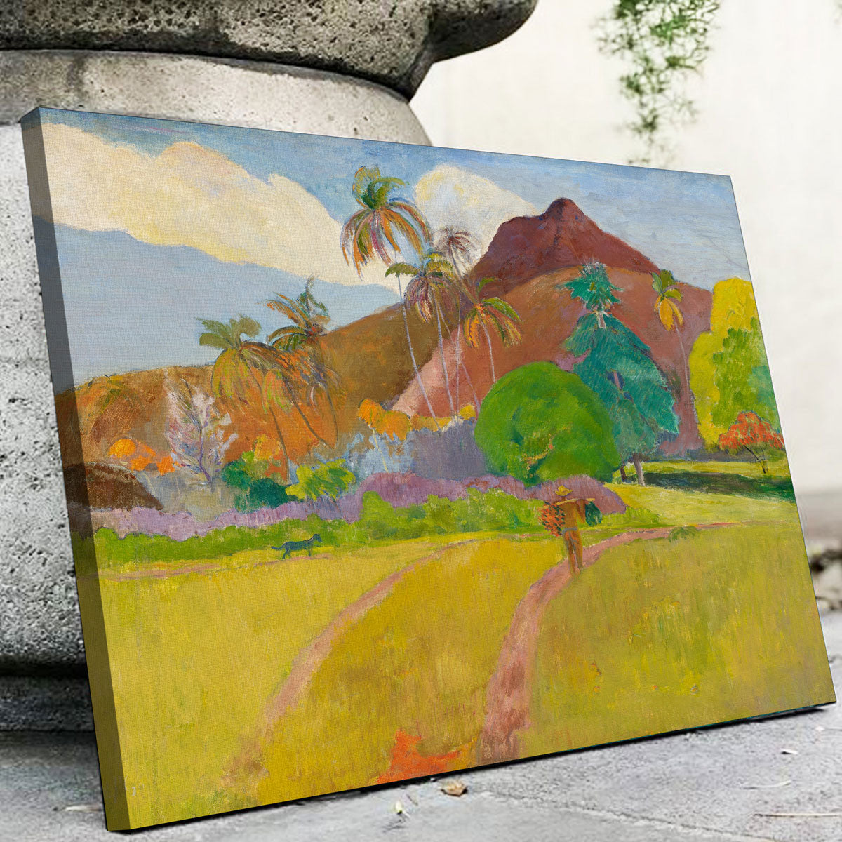 Stunning Paul Gauguin Mountain Wall Art