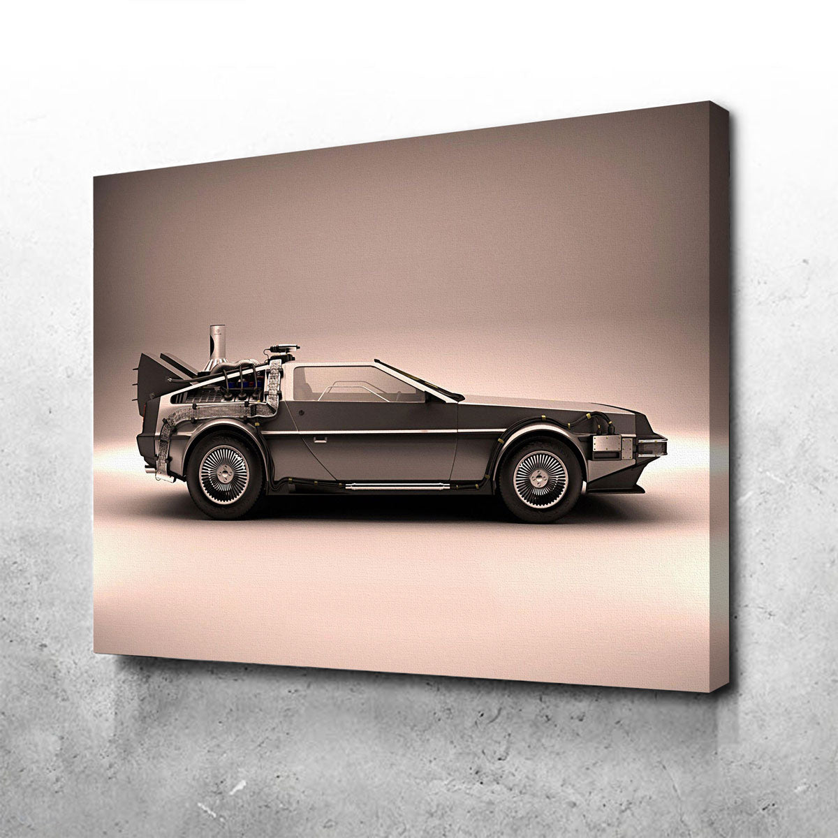 Stylish DeLorean Wall Art for Your Home Decor