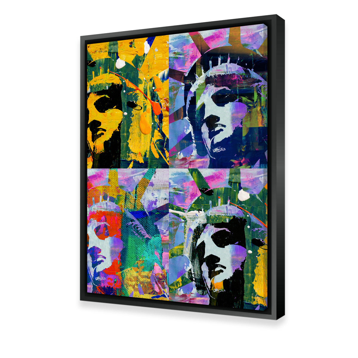 Stunning Liberty Quadrant Wall Art by Stephen Chambers