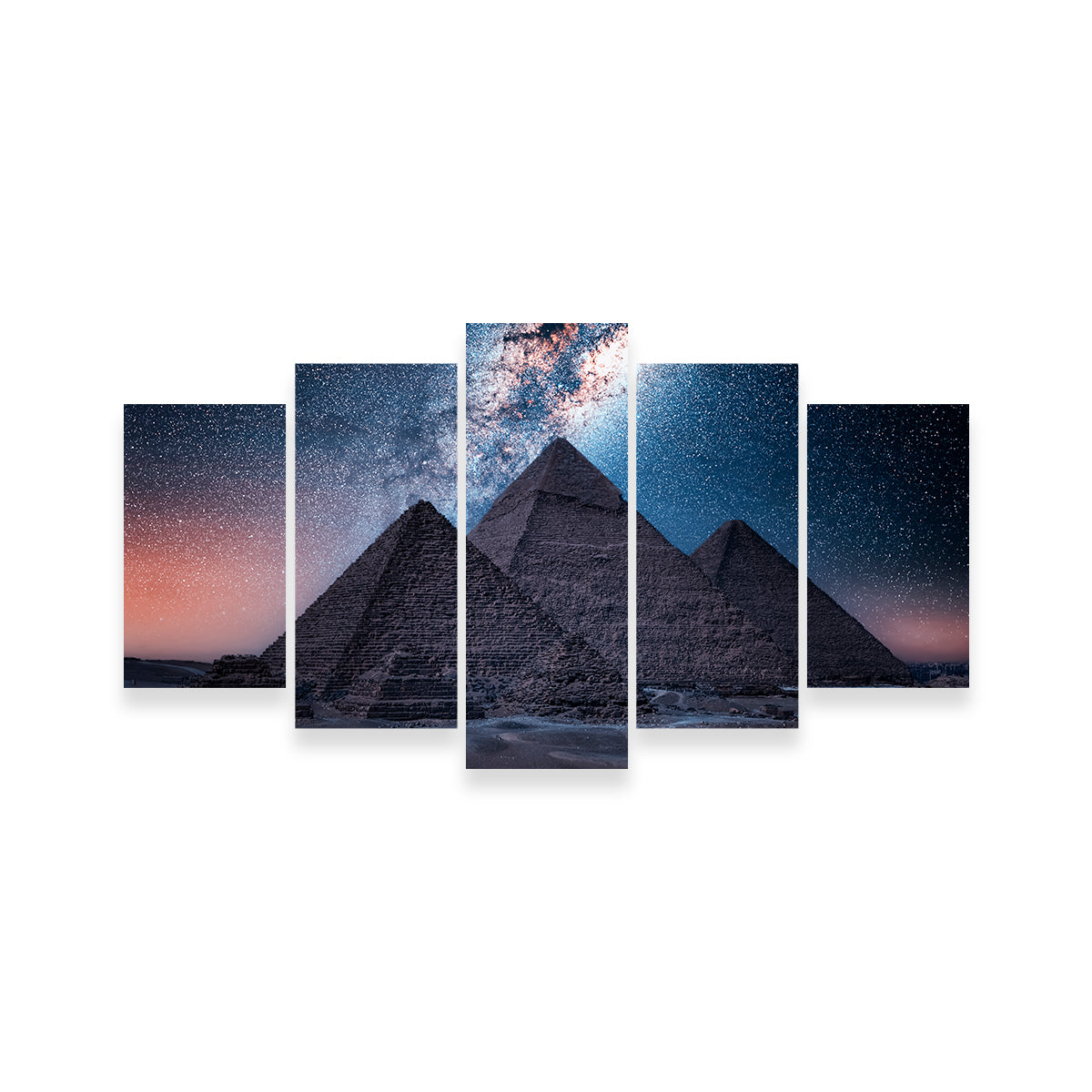 Exquisite Egyptian Night Wall Art by Manjik Pictures