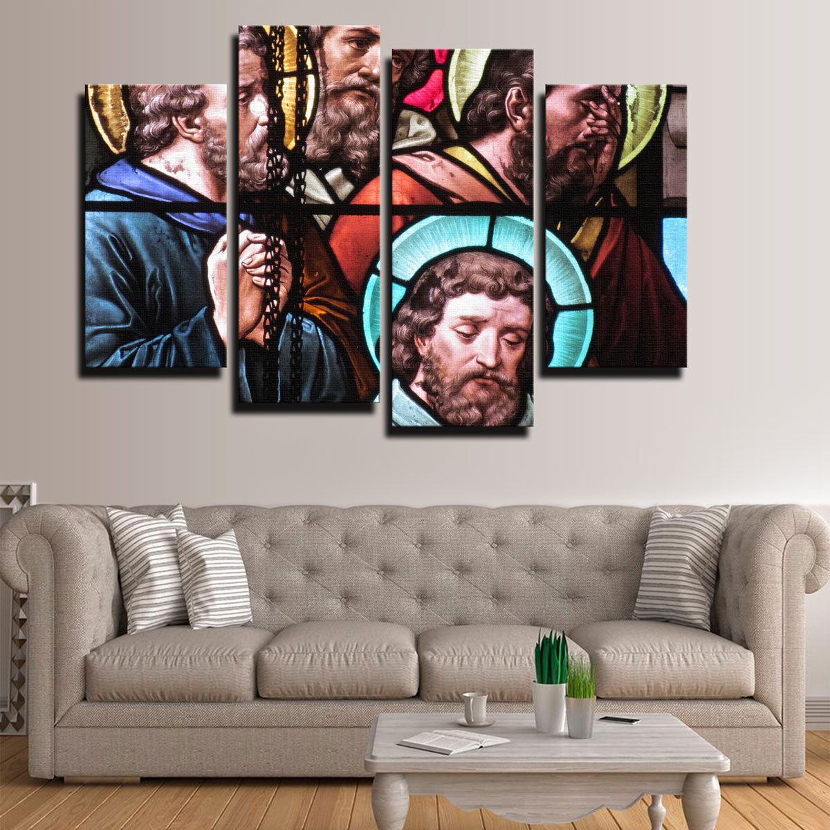 Exquisite Stained Glass Wall Art by David Campbell