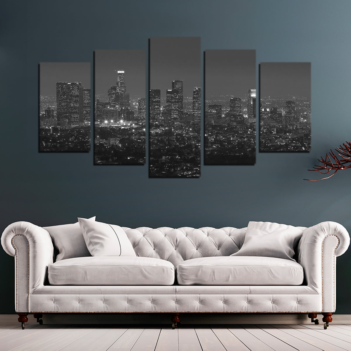 Stunning Los Angeles Skyline Wall Art for Home Decor
