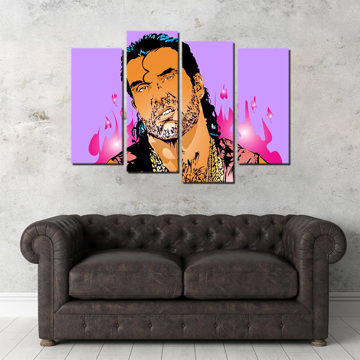 Razor Ramone Stunning Wall Art - Museum-Quality Canvas
