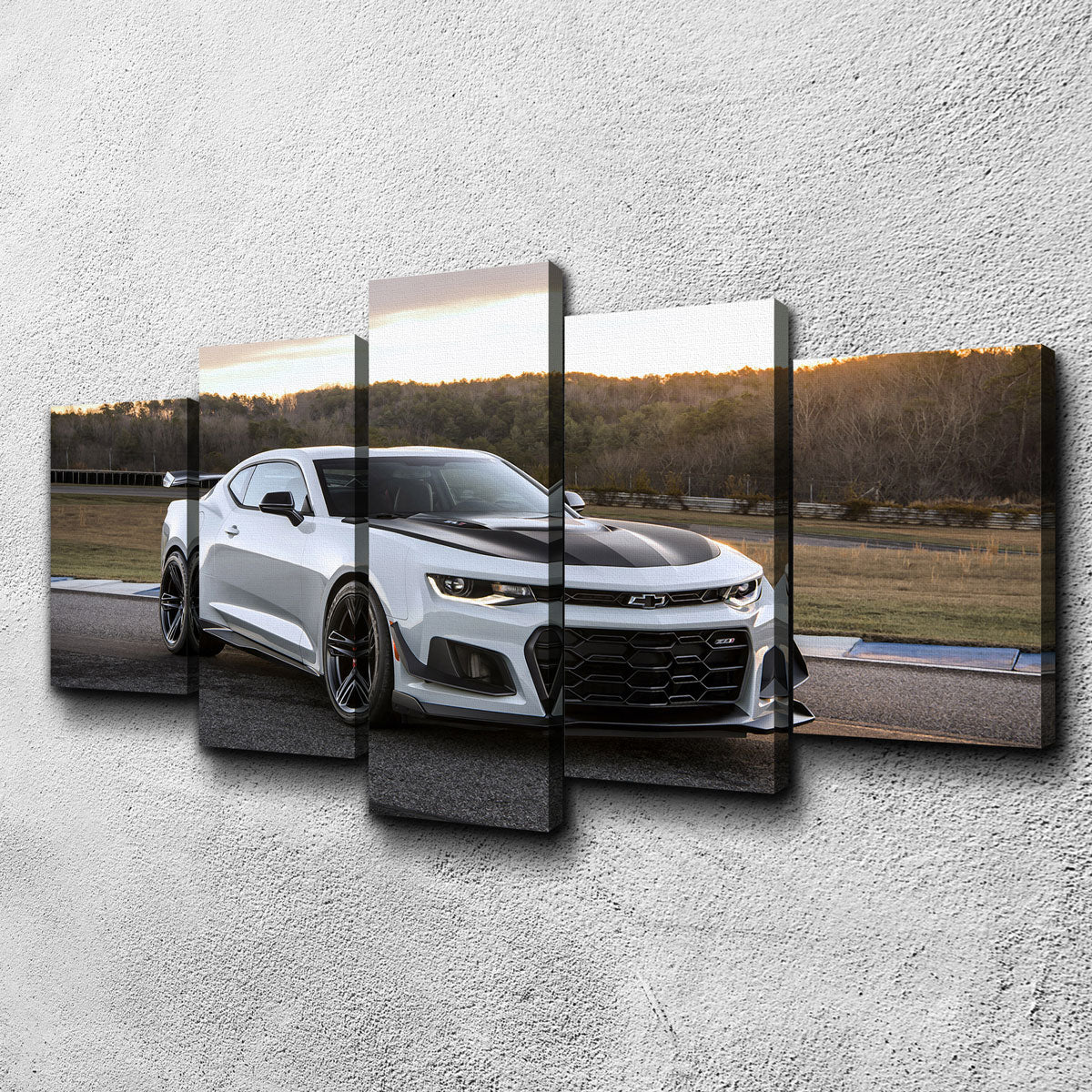 Stunning Chevy Camaro ZL1 Wall Art for Automotive Enthusiasts