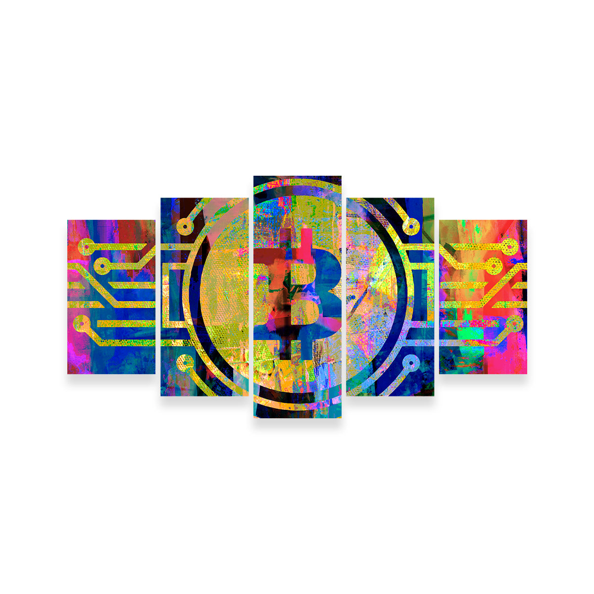 Unique Bitcoin Wall Art by Stephen Chambers