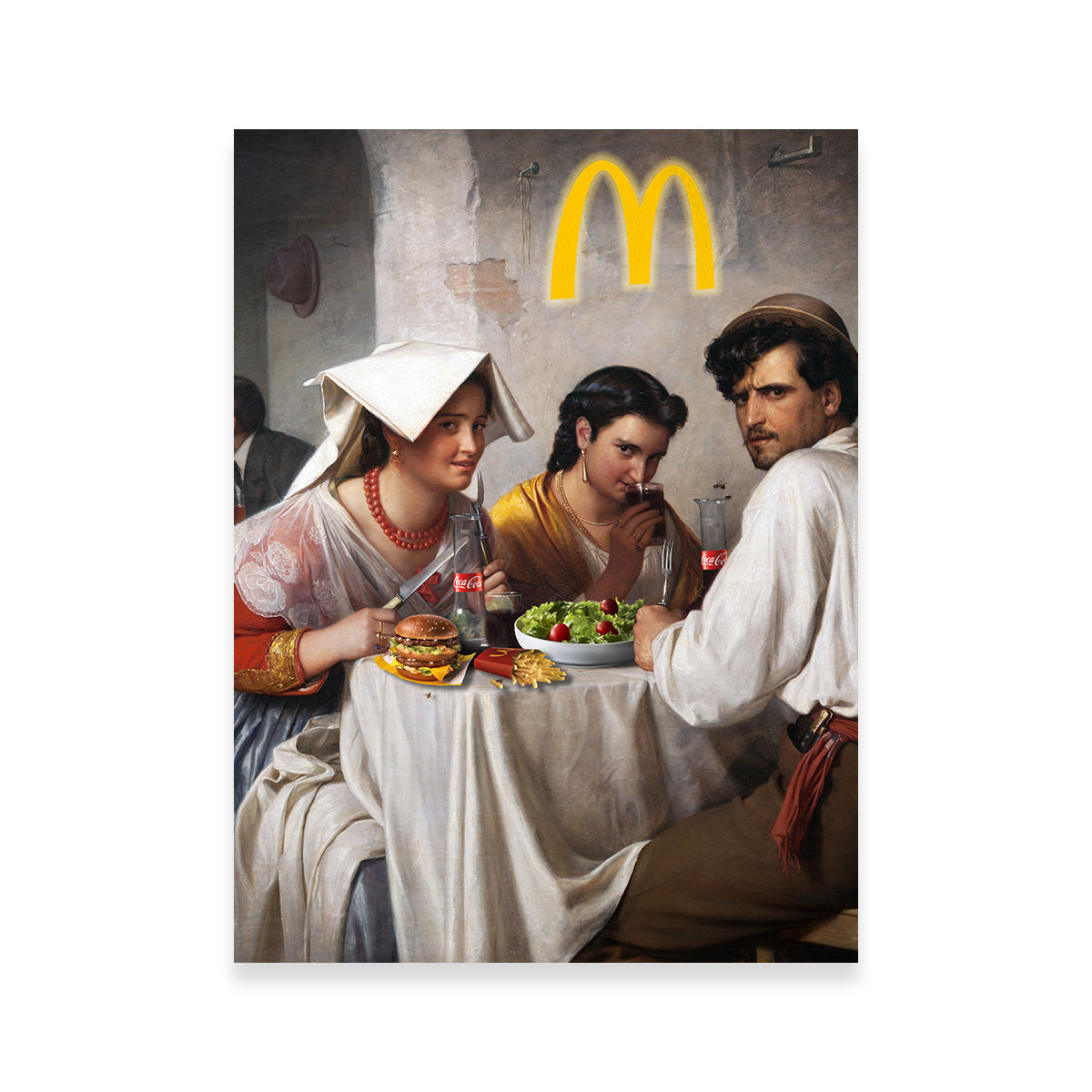 Once Upon The Time At McDonalds Stunning Wall Art by Glory Days Studio