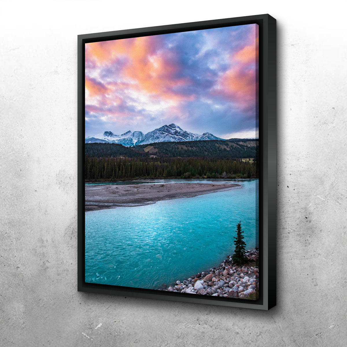 Exquisite River Blues Wall Art by Lucas Moore