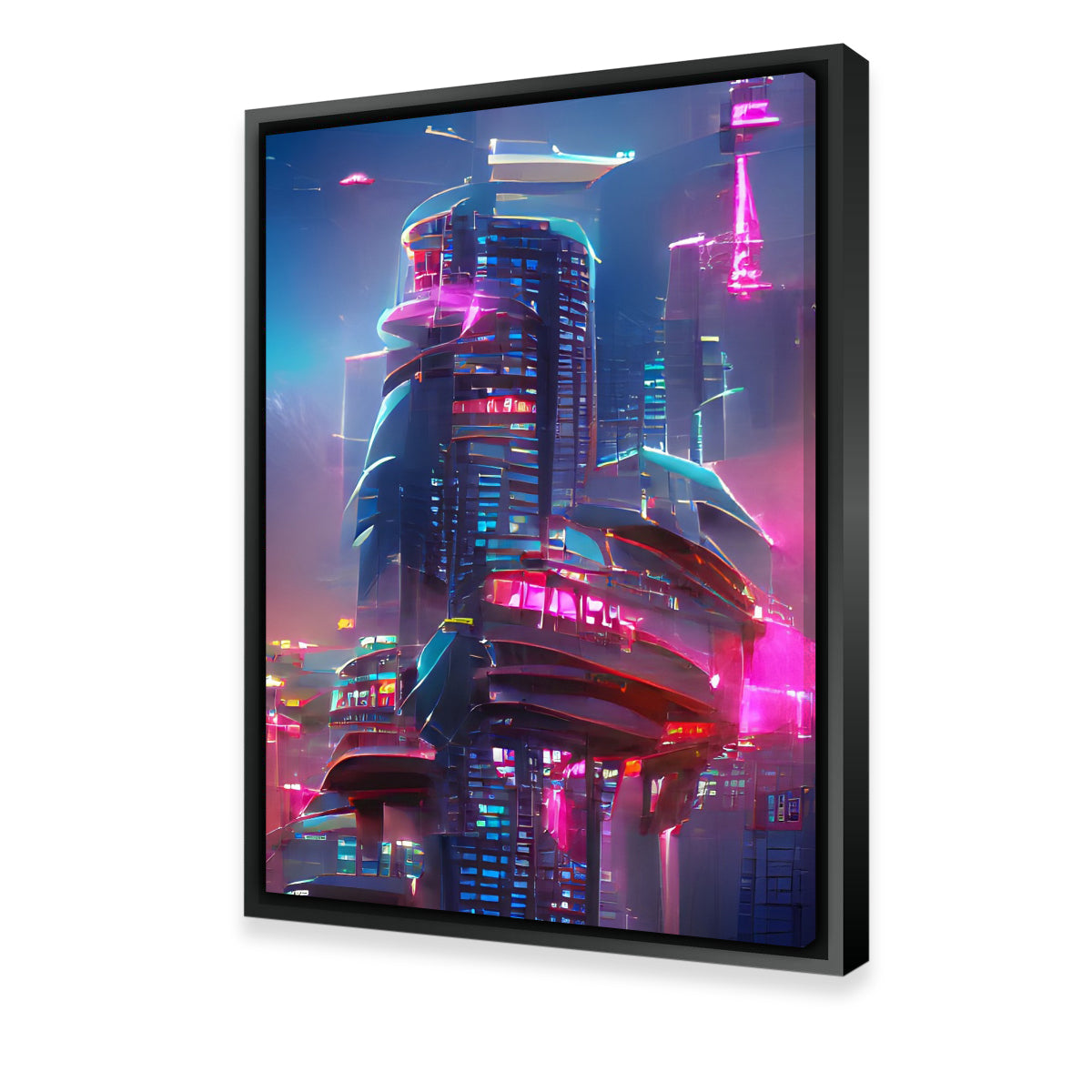 City Future Inspiring Wall Art by Gabriel Ritcey