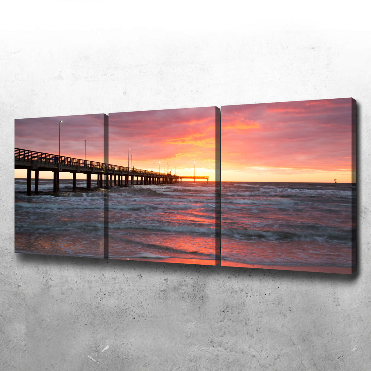 Stunning Bob Hall Pier Corpus Christi Wall Art for Your Home Decor
