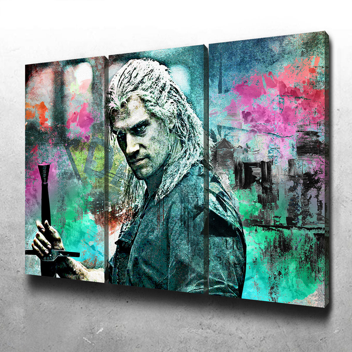 Stunning Geralt of Rivia Wall Art for Your Home Decor