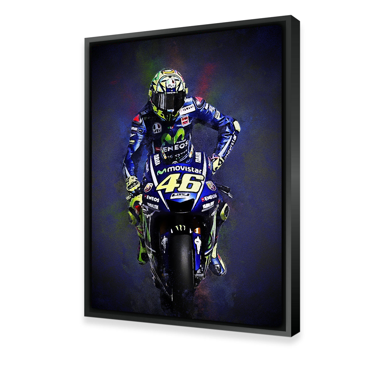 The Legendary Racer Wall Art - Museum-Quality Canvas for Racing Enthusiasts