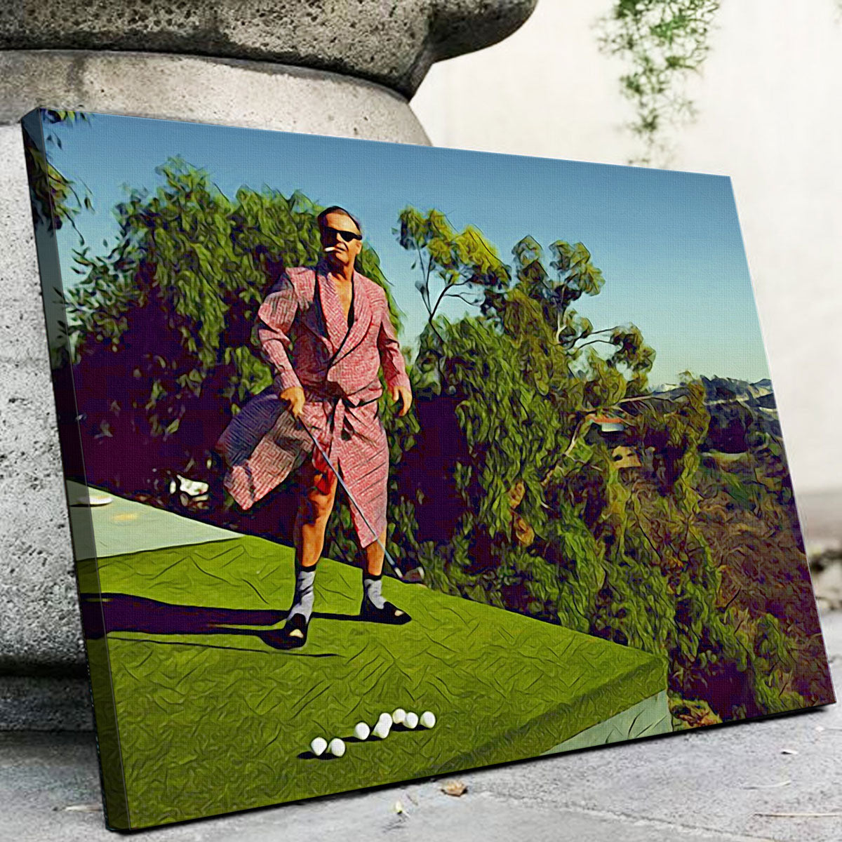 Happy Jack Stunning Wall Art - Museum Quality Canvas