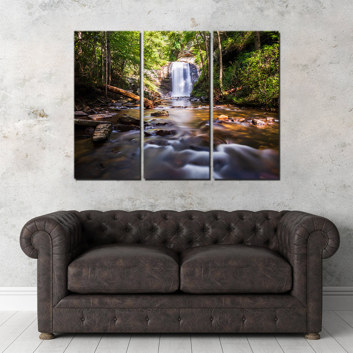 Looking Glass Falls, North Carolina Stunning Wall Art by Barry Pack