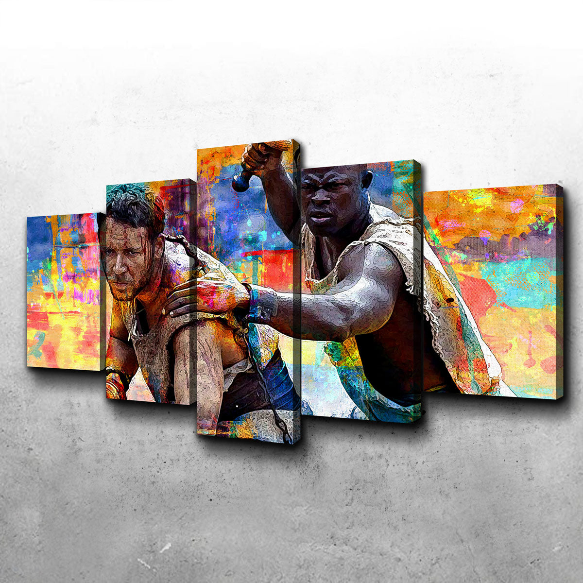 Stunning Gladiators Wall Art for Home Decor