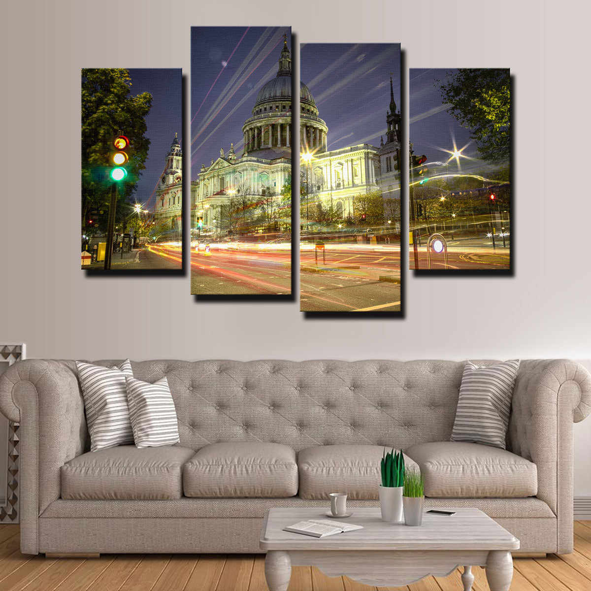 Exquisite St Paul's Cathedral Wall Art by Mike Cotton
