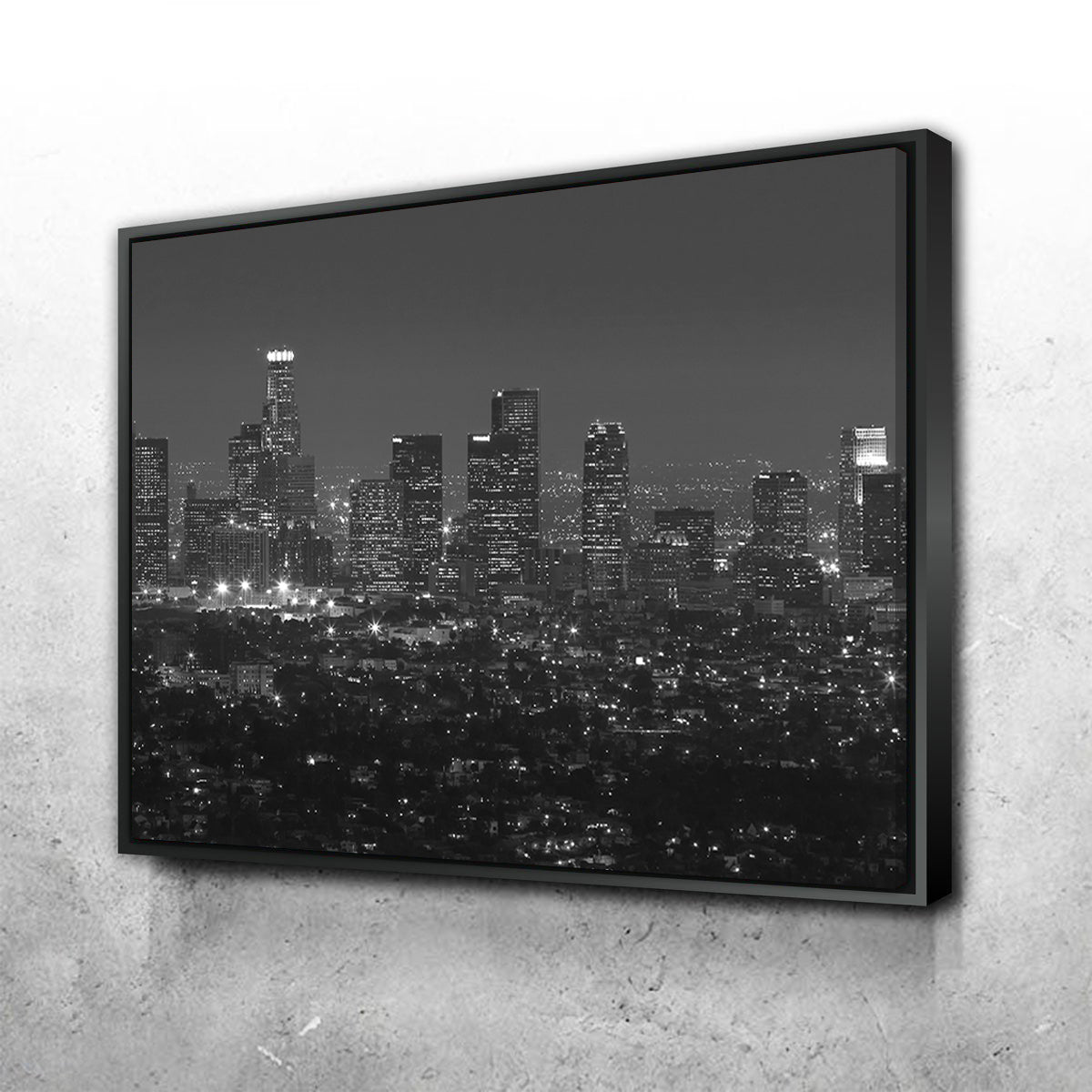 Stunning Los Angeles Skyline Wall Art for Home Decor