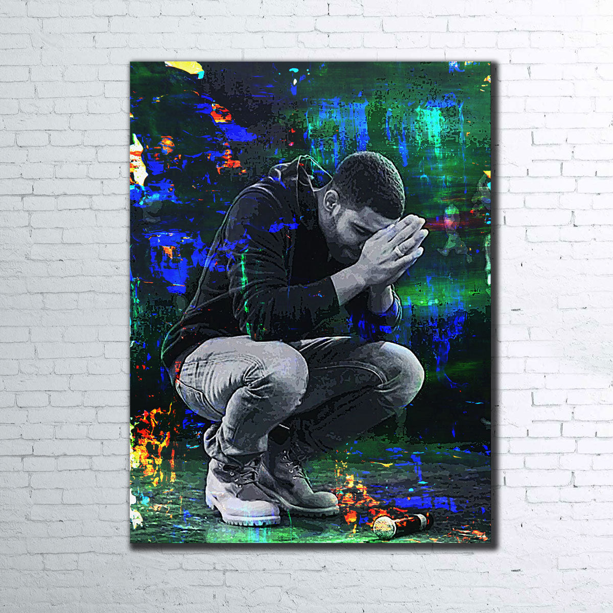Stunning Praying Drake Wall Art for Home Decor