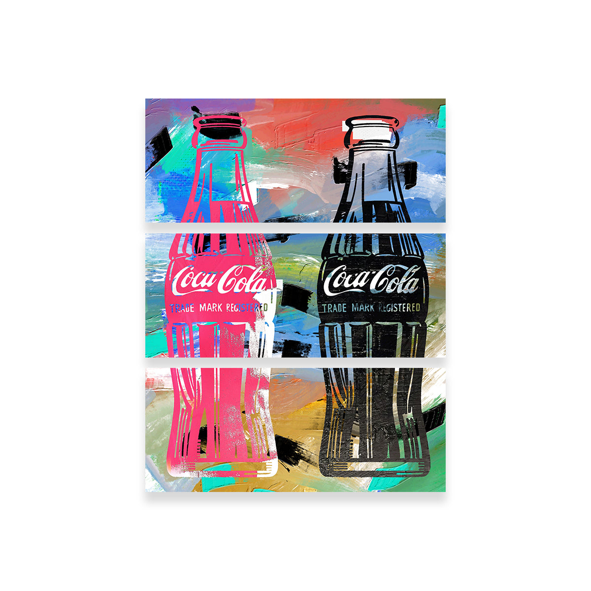 Eye - catching Cola Wall Art by Stephen Chambers
