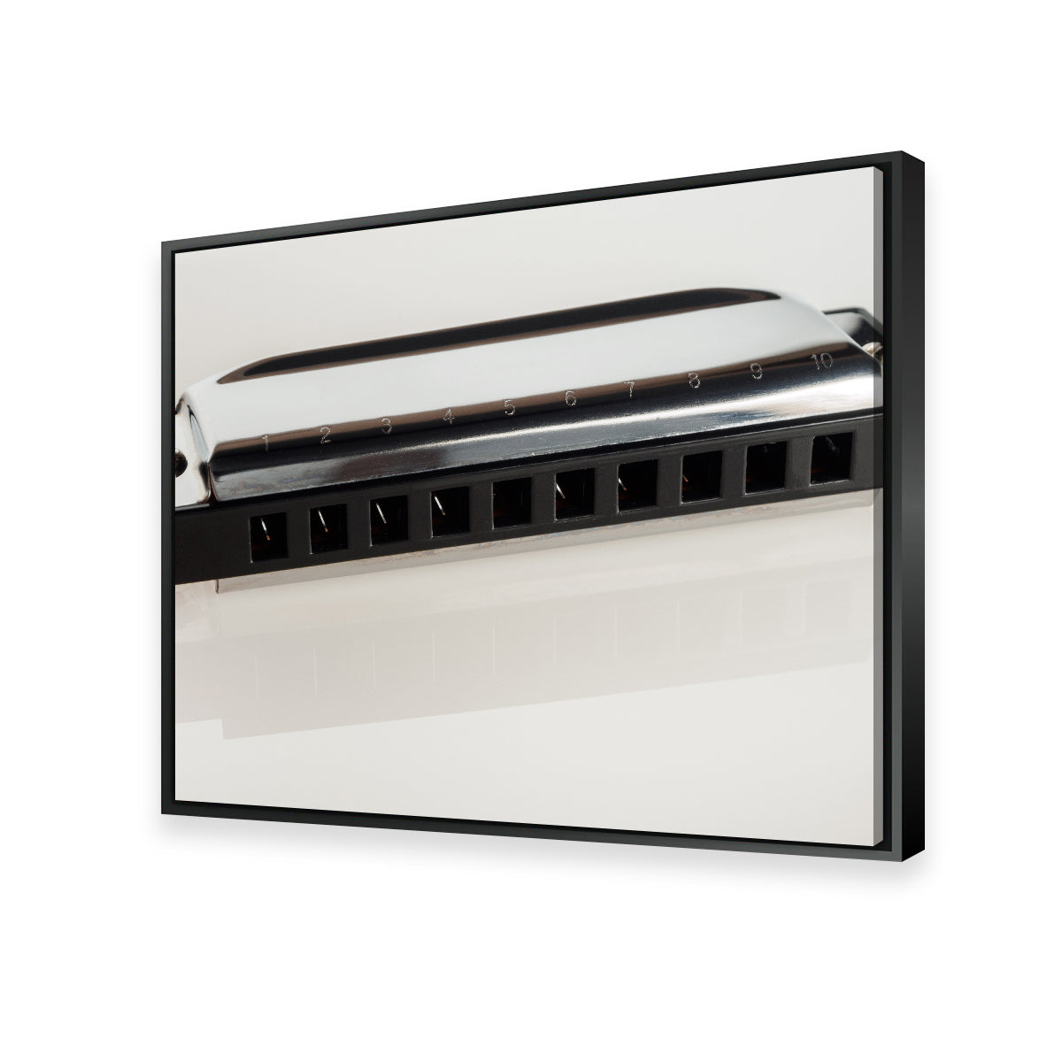 Harmonica Wall Art - Stunning Sustainable Pine Wood Frame Canvas