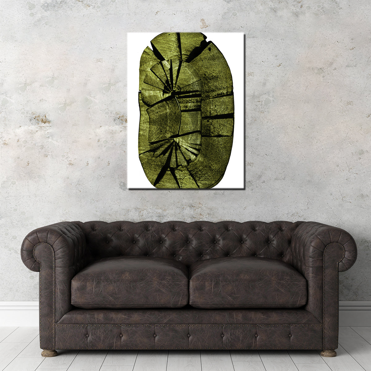 Exquisite Oval Stump Wall Art by Evgeny Vetrov
