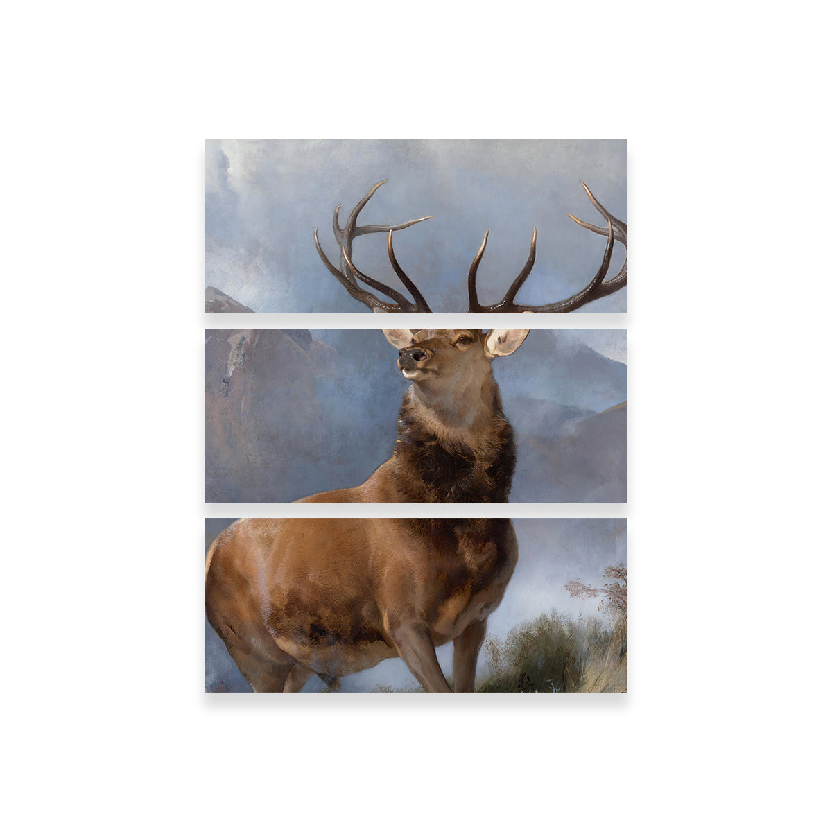 The Monarch of the Glen Premium Wall Art by Denise Dundon