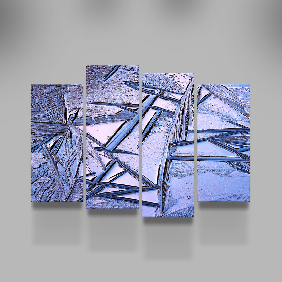 Bog Ice Morning Reflection Stunning Wall Art by Shaun Mayer