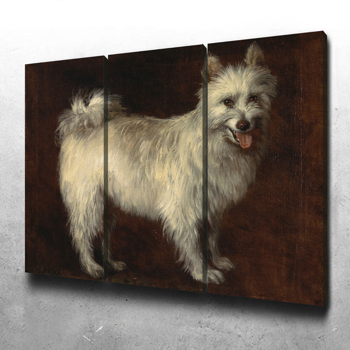 Charming Spitz Dog Wall Art by Thomas Gainsborough