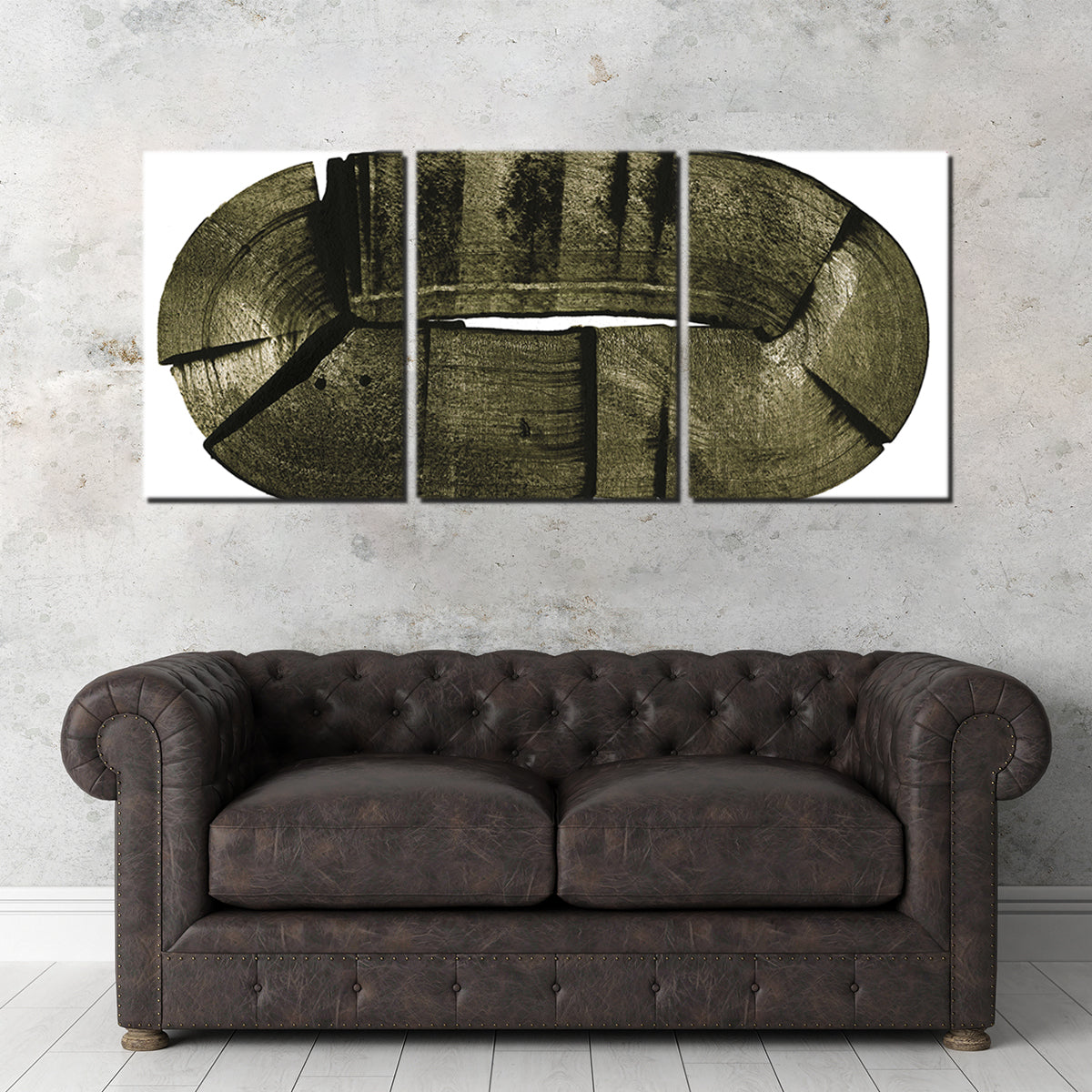 Exquisite Oval Lumber Wall Art by Evgeny Vetrov